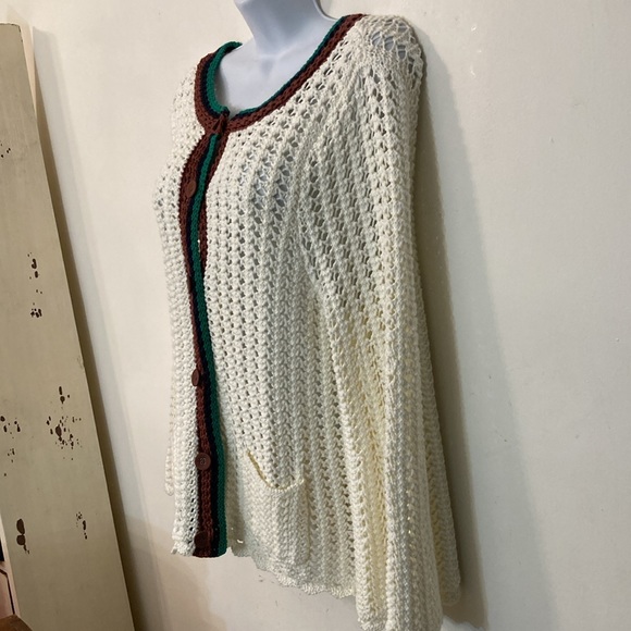 Anthropologie Postmark Elise open cardigan size medium - Picture 4 of 11